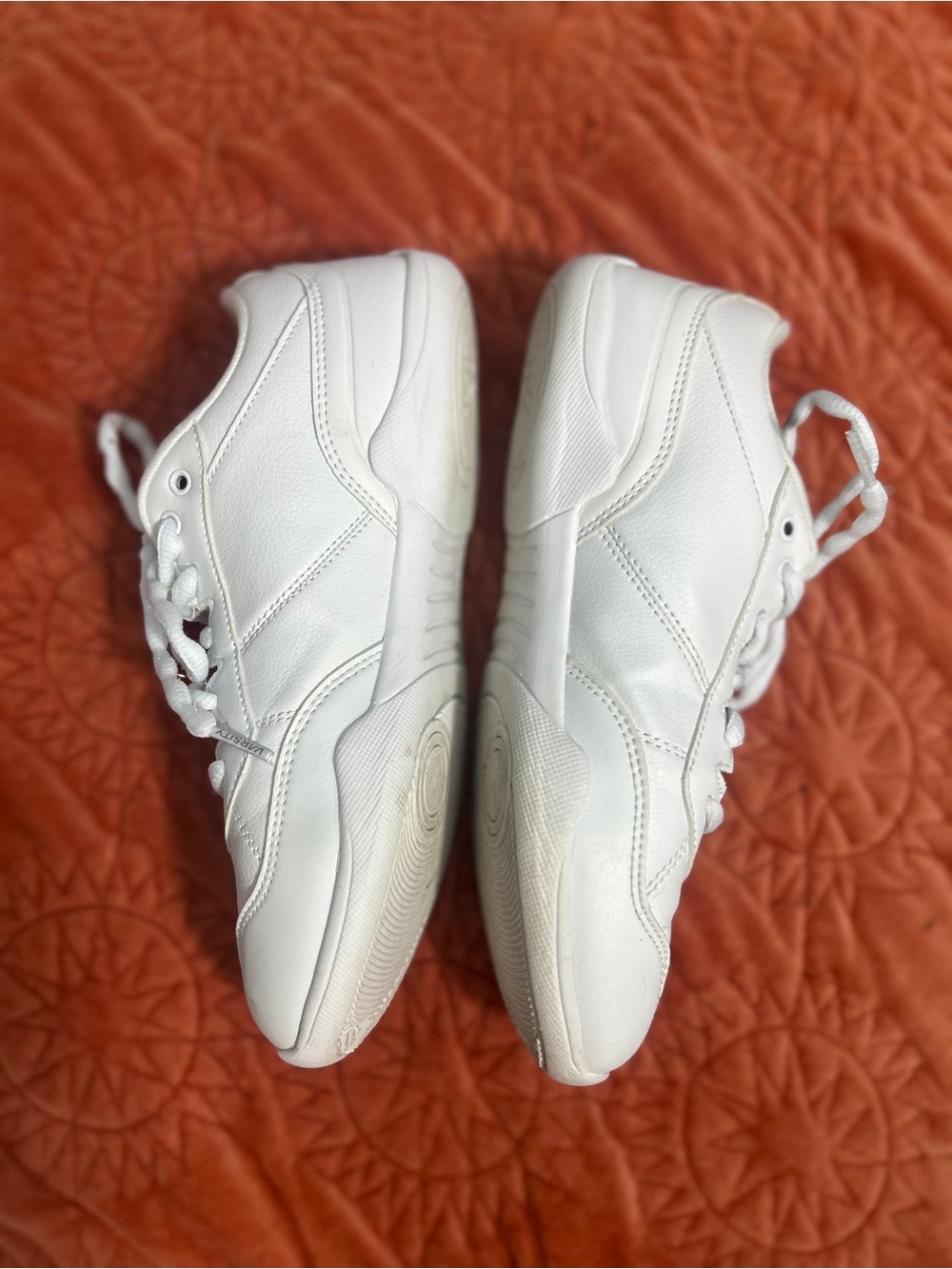 Varsity Cheerleaders C3 White Athletic Sneakers with Blue Insole - Picture 4 of 9